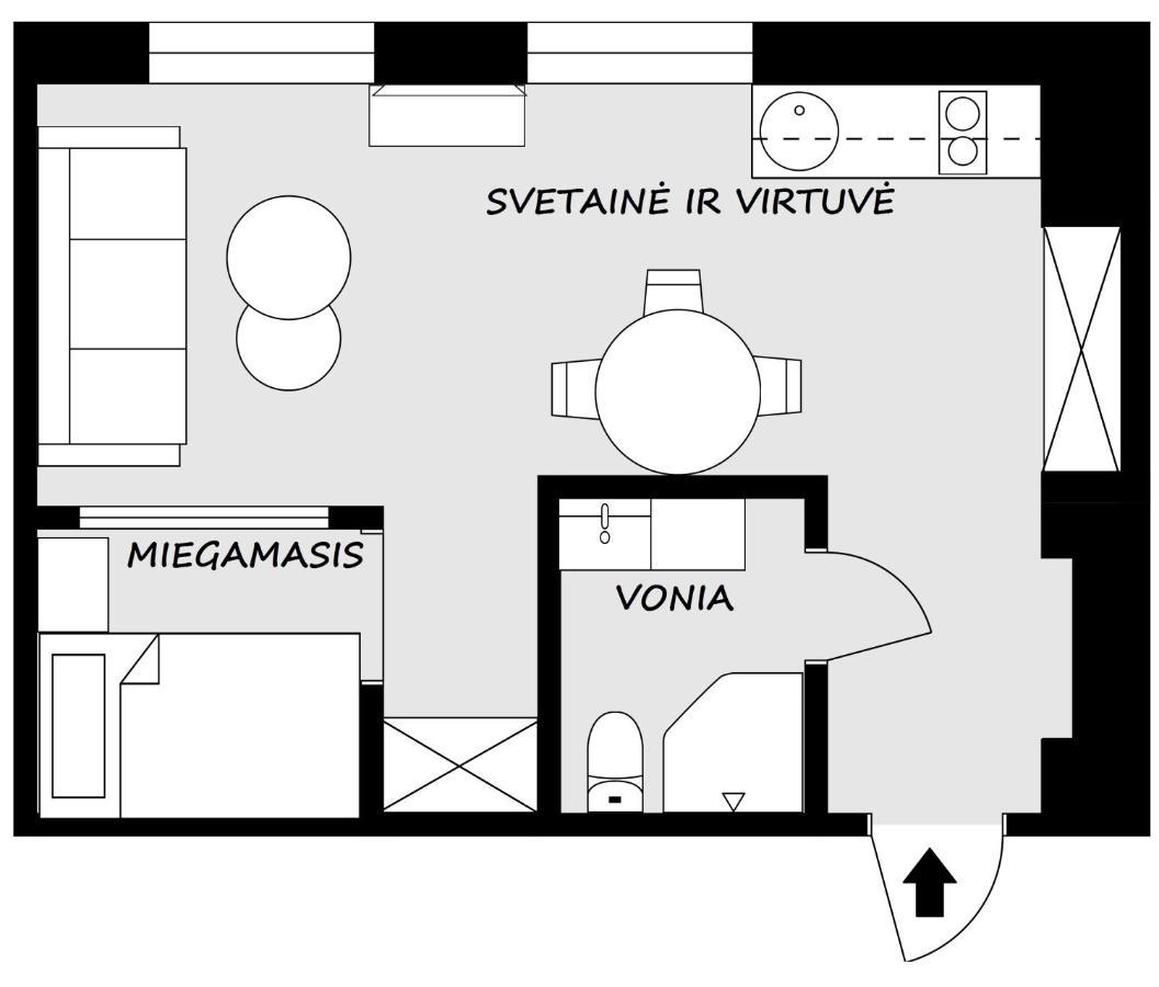 Appartamento M.k. Ciurlionis 7 VNO